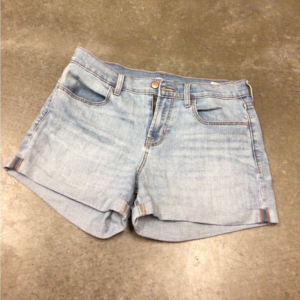 Old navy blue Jean shorts